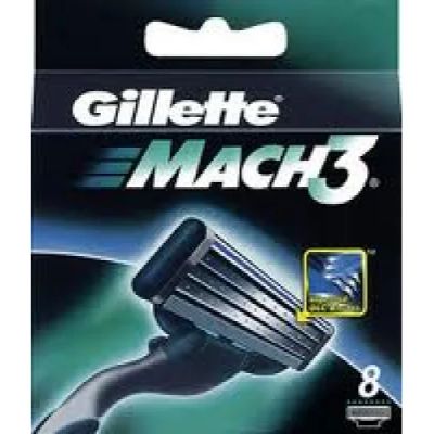 Лот: 3036560. Фото: 1. Gillette mach3- 8шт сменные кассеты. Уход за лицом 