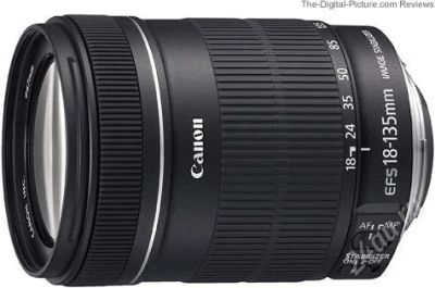 Лот: 2908586. Фото: 1. EF-S 18-135 3.5-5.6 IS как новый... Объективы