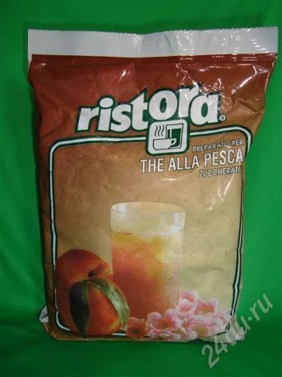 Лот: 685354. Фото: 1. Чай персиковый Ristora, Италия. Материалы и сырьё