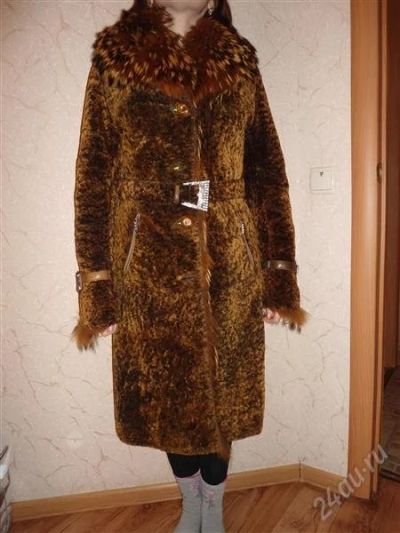 Лот: 1356297. Фото: 1. Теплая зимняя шуба. Верхняя одежда