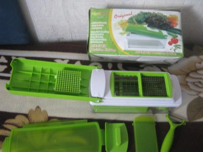 Лот: 6116757. Фото: 1. Nicer dicer Plus набор керамических... Столовые приборы, ножи