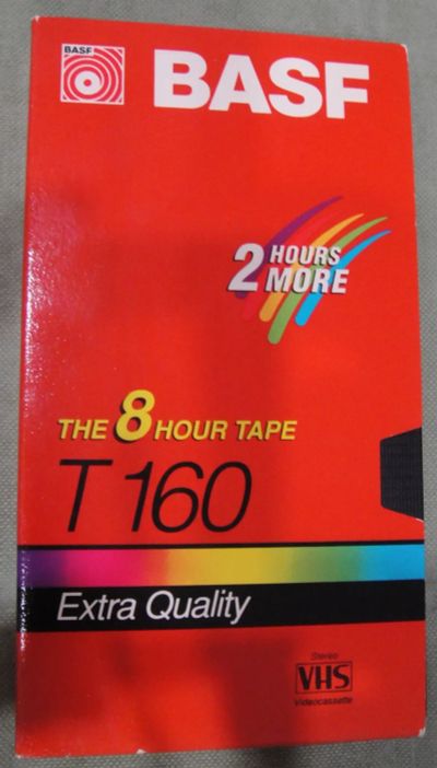 Лот: 19878588. Фото: 1. Видеокассета VHS BASF T 160. Видеозаписи, фильмы