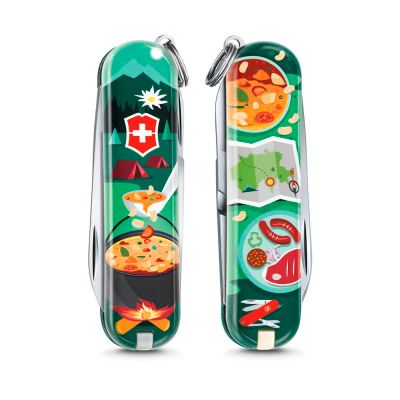 Лот: 15348861. Фото: 1. Нож-брелок Victorinox Classic... Ножи, топоры