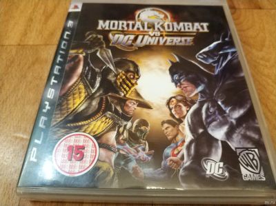 Лот: 16943183. Фото: 1. Mortal Kombat vs DC Universe PS3... Игры для консолей