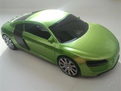 Лот: 2216460. Фото: 1. портативная колонка Audi R8 green... Музыкальные центры, магнитолы