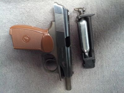 Лот: 7559495. Фото: 1. ПМ "Baikal" MP-654K, Саl.4,5мм... Пневматическое оружие