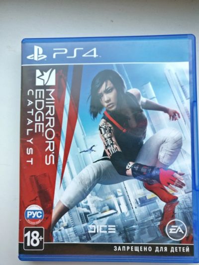 Лот: 16356947. Фото: 1. Mirrors edge catalyst PS4. Игры для консолей