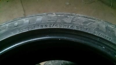 Лот: 8994774. Фото: 1. Bridgestone potenza re002 225... Шины