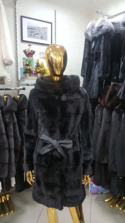 Лот: 10227351. Фото: 1. шуба из меха норки #178175. Верхняя одежда