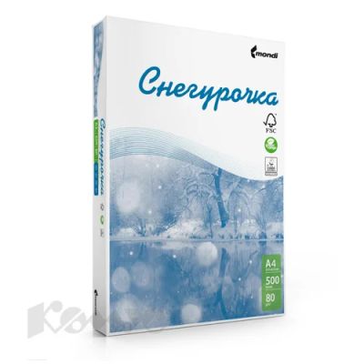 Лот: 2879417. Фото: 1. Бумага формат А4 Снегурочка по... Бумага