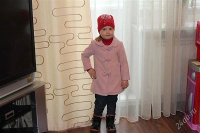 Лот: 2776224. Фото: 1. красивое розовое пальто 98см... Верхняя одежда