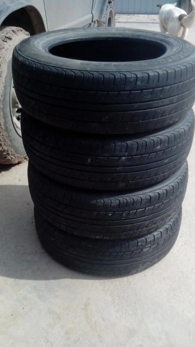 Лот: 4123383. Фото: 1. Bridgestone B650, 4 шт 185/65... Шины