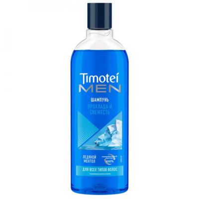 Лот: 24117686. Фото: 1. Шампунь Timotei, Men Прохладная... Уход за волосами 