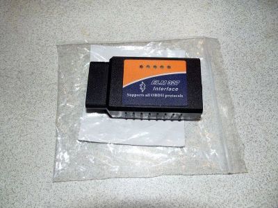 Лот: 1152106. Фото: 1. Bluetooth OBD-II (OBD2) ELM327... Диагностическое оборудование, измерительный инструмент