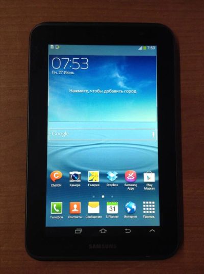 Лот: 7767727. Фото: 1. Samsung Galaxy Tab 2 7.0 GT-P3100... Планшеты