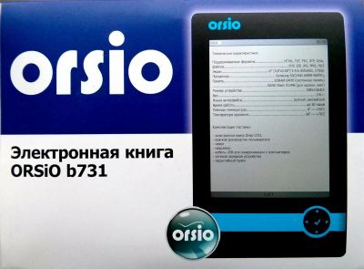 Лот: 3642200. Фото: 1. Электронная книга ORSiO b731 в... Электронные книги