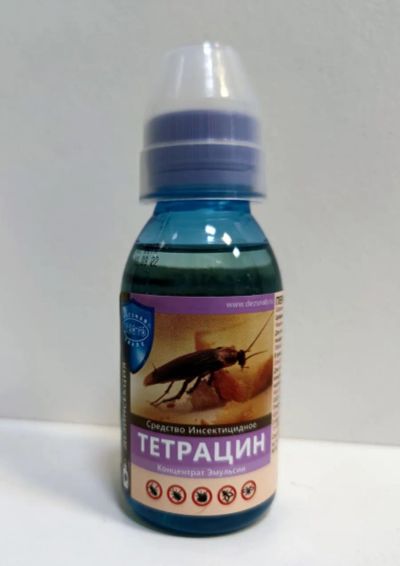 Лот: 19962914. Фото: 1. Тетрацин 100мл. Средства от насекомых и грызунов