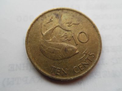 Лот: 10999108. Фото: 1. Сейшелы 10 центов 1982. Африка