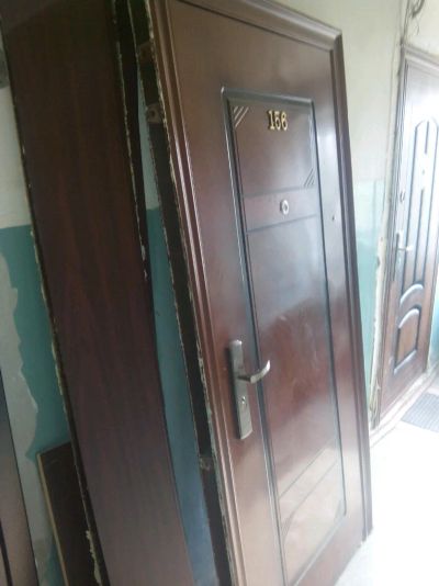 Лот: 8305467. Фото: 1. Дверь входная металлическая. Двери входные