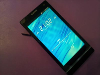 Лот: 4285382. Фото: 1. Sony Xperia S LT26i состояние... Смартфоны