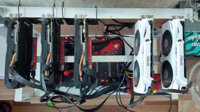 Лот: 11057237. Фото: 1. Майнинг ферма 5 шт GTX1060 6Gb. Майнинг фермы, товары для майнинга