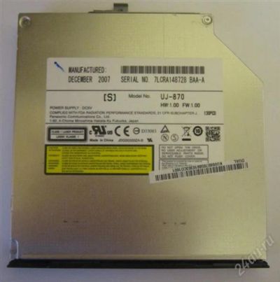 Лот: 1659945. Фото: 1. DVD-RW привод от ноутбука Acer. Приводы CD, DVD, BR, FDD