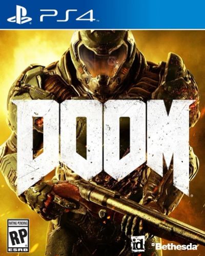 Лот: 8200106. Фото: 1. DOOM диск для PS4. Игры для консолей