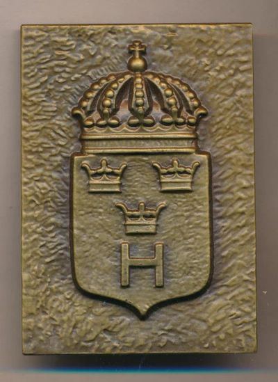 Лот: 9857565. Фото: 1. Швеция 1965 плакета Союз офицеров... Памятные медали