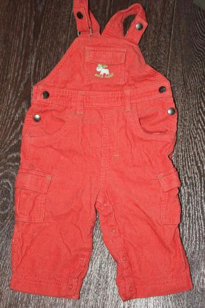 Лот: 3886801. Фото: 1. Вельветовый комбинезон Sela baby... Брюки, шорты, джинсы