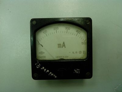 Лот: 5660461. Фото: 1. Амперметр 500 мА. Головки измерительные, индикаторы