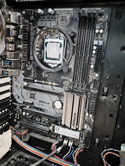 Лот: 22836978. Фото: 1. Компьютерные комплектующие Z370... Материнские платы