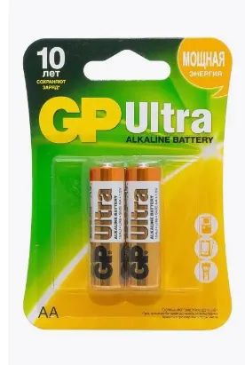Лот: 21723585. Фото: 1. Батарейка GP LR06 BL-6 Ultra Alkaline. Батарейки, аккумуляторы, элементы питания