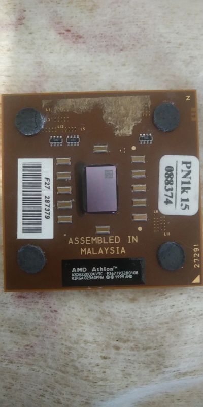 Лот: 15195796. Фото: 1. Процессор AMD athlon axda2200dkv3c... Процессоры