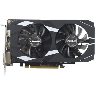 Лот: 24501998. Фото: 1. Видеокарта ASUS DUAL-GTX1650-4GD6-P-EVO... Видеокарты