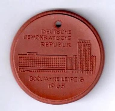 Лот: 15577331. Фото: 1. Германия ГДР 1965 Медаль 800 лет... Сувенирные