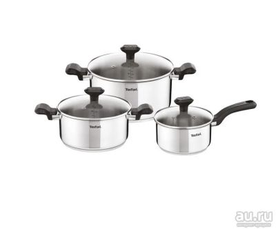 Лот: 12994235. Фото: 1. Набор посуды Tefal Comfort Max... Кастрюли