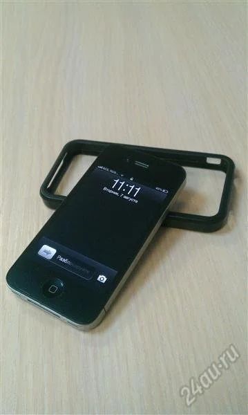 Лот: 2424267. Фото: 1. apple iphone 4s 16gb black / черный... Смартфоны