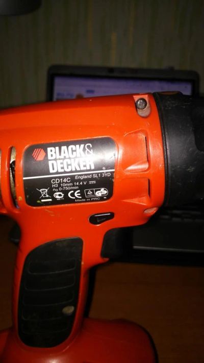 Лот: 8462723. Фото: 1. Шуруповерт Black & Decker CD14C. Электроинструмент