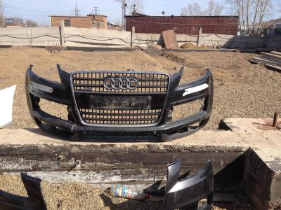 Лот: 3932694. Фото: 1. Audi Q 7 бампер оригинал передний. Кузов