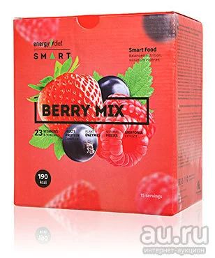 Лот: 10138208. Фото: 1. Energy Diet Smart «Ягодный микс... Диетическое питание