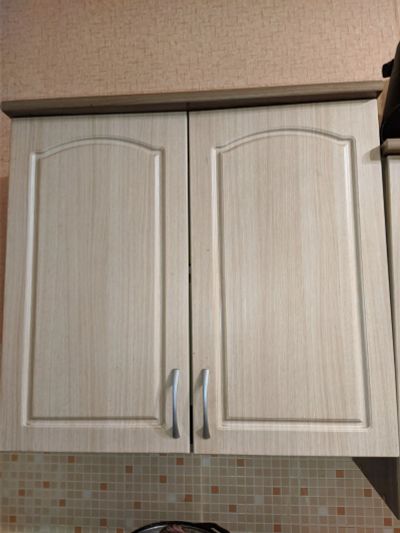 Лот: 17314379. Фото: 1. Шкаф навесной кухонный, б/у, 80x33x74... Шкафчики и стеллажи