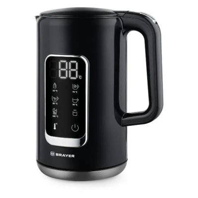Лот: 25041160. Фото: 1. Электрический чайник Brayer BR1077. Чайники, кофемашины, кулеры