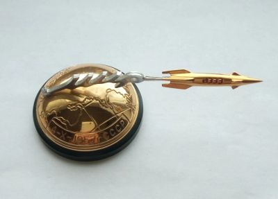 Лот: 23999756. Фото: 1. Сувенир из СССР Космос. Другое (коллекционирование, моделизм)