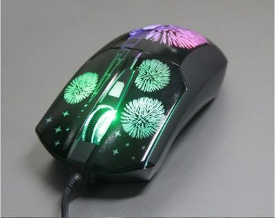 Лот: 5987719. Фото: 1. Оптическая мышь с LED подсветкой... Клавиатуры и мыши