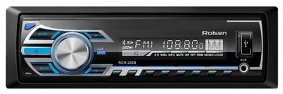 Лот: 8113678. Фото: 1. Автомагнитола Rolsen RCR-255G... Автомагнитолы