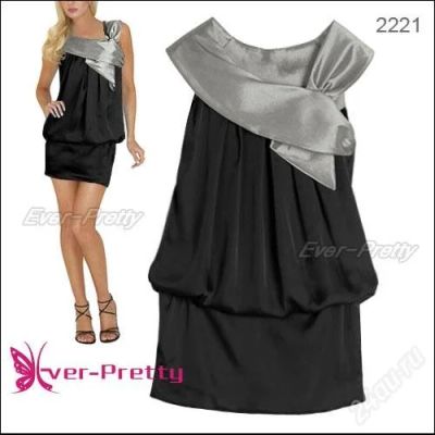 Лот: 1541426. Фото: 1. Чёрное мини-платье HE02221BK... Платья