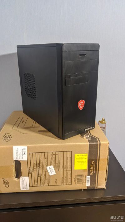 Лот: 17683691. Фото: 1. Корпус Deepcool WAVE V2 black... Корпуса, блоки питания