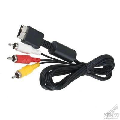 Лот: 18159327. Фото: 1. Композитный RCA AV (A/V Аудио... Аксессуары для игровых приставок, консолей, геймпады