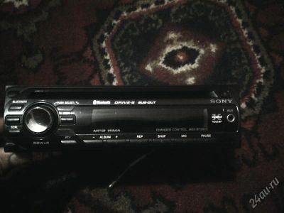 Лот: 1998739. Фото: 1. Магнитола Sony MEX-BT2600. CD-проигрыватели и чейнджеры