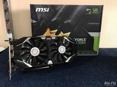 Лот: 13043033. Фото: 1. Видеокарта MSI GeForce GTX 1060... Видеокарты